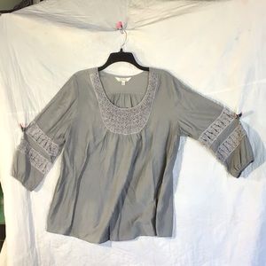 Women’s Krazy Kat Gray Blouse. Size L